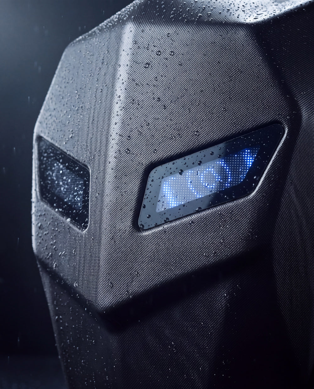 LED Eyes Hard-Shell Helmet Backpack