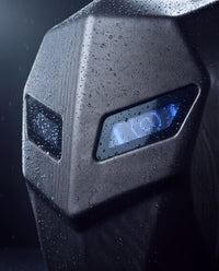 LED Eyes Hard-Shell Helmet Backpack