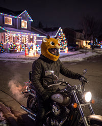LidBuddy Plush Christmas Helmet Cover
