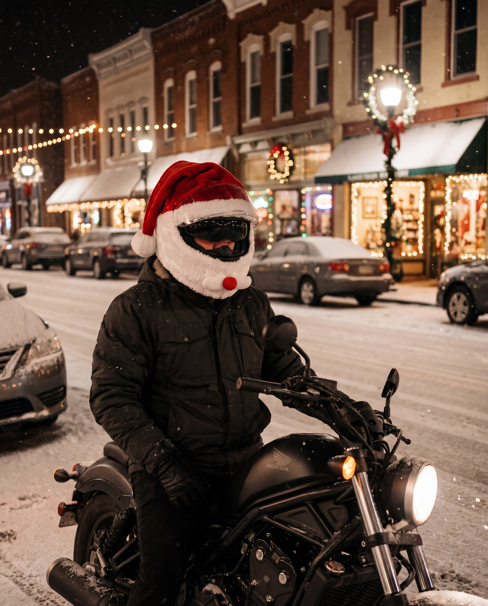 LidBuddy Plush Christmas Helmet Cover
